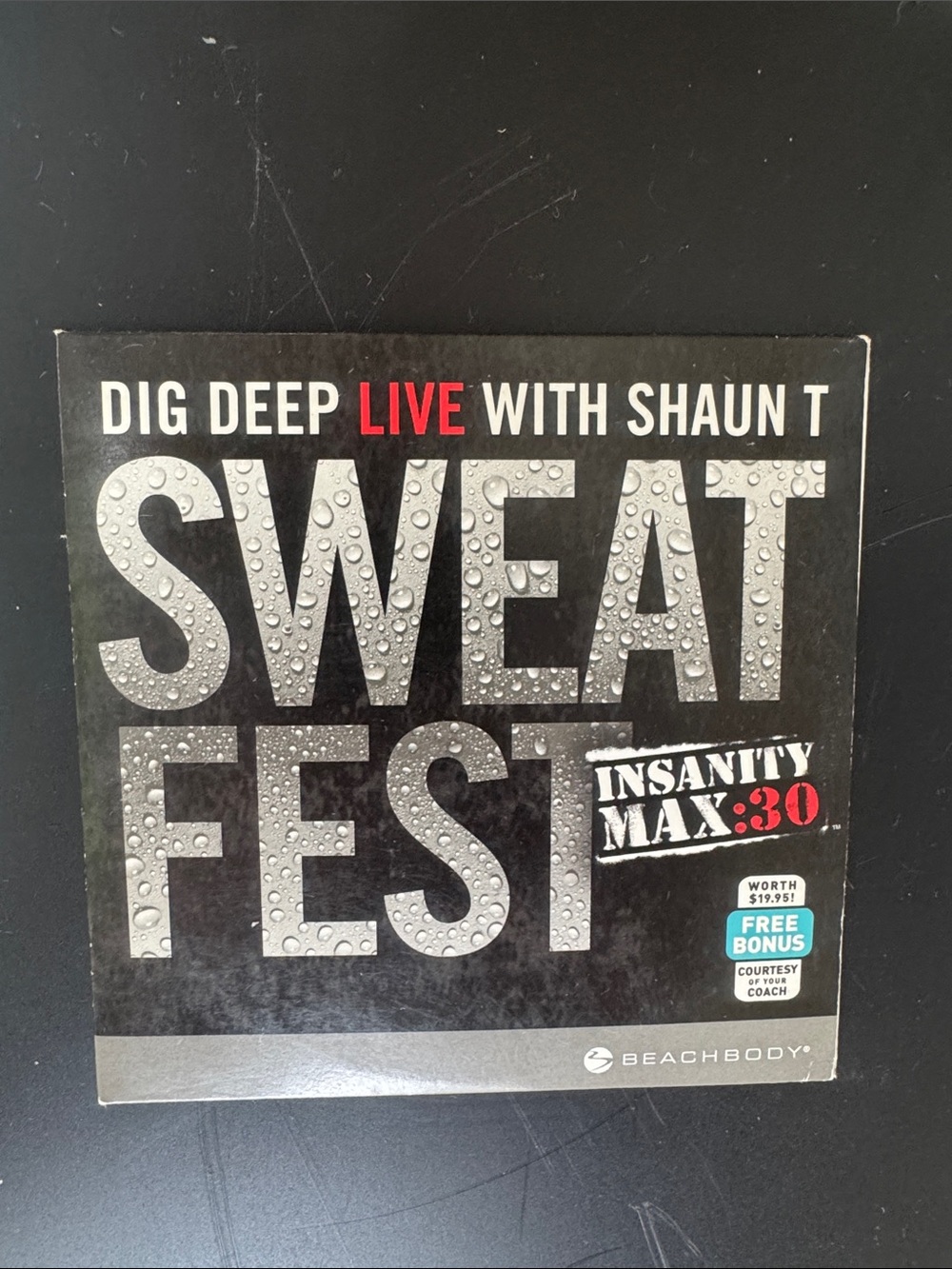 Beachbody Insanity Max:30 Sweat Fest DVD